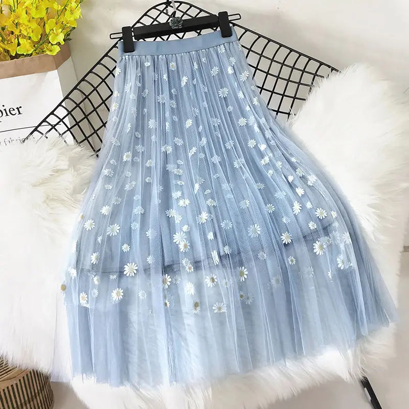 Skirts Women Tender Sweet Korean Style