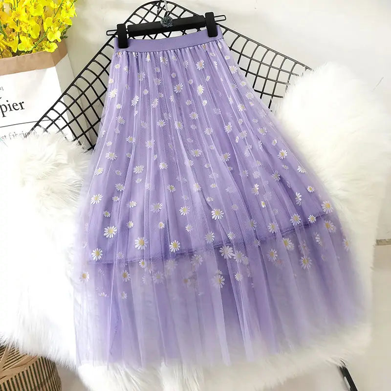 Skirts Women Tender Sweet Korean Style